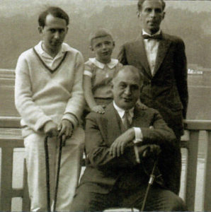 Alexandre Blokh en famille