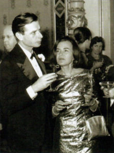 À New York avec Nadia, son épouse 1946.