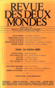 Revue des deux mondes